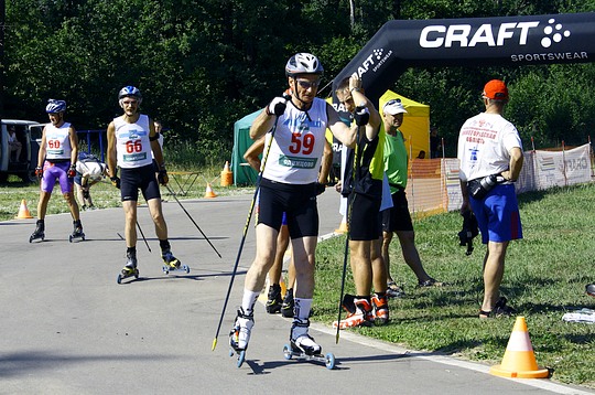 Роллер Тур - 2010, Одинцово, лыжероллерная трасса