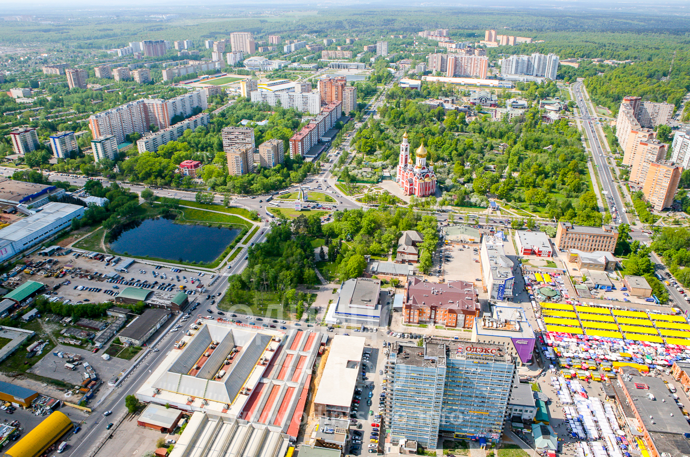 привокзальная площадь в голицыно