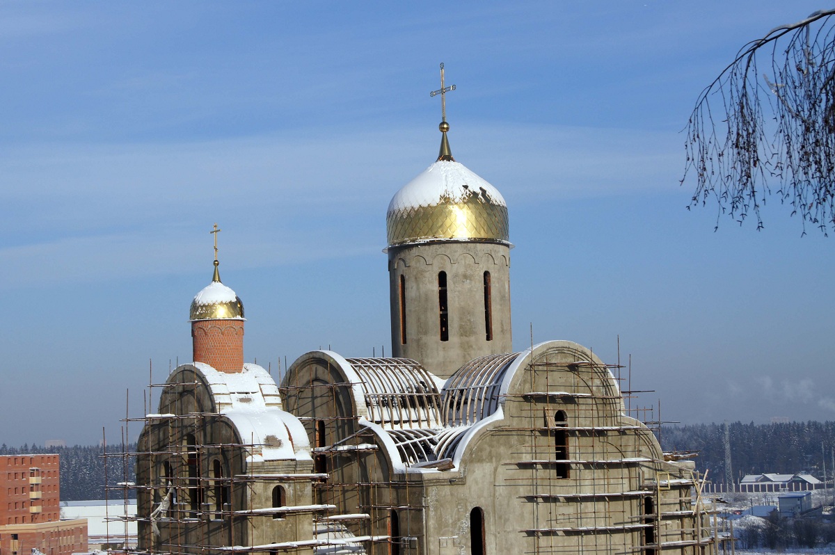 Храм в лесном городке одинцовского