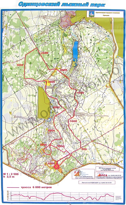 Карта парка лазутиной одинцово